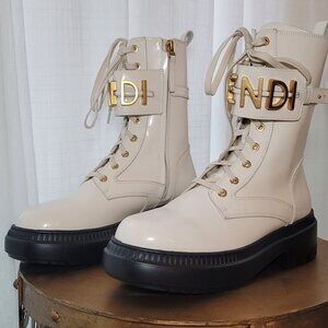Fendi Fendigraphy Biker 50mm Boots